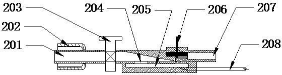 Method and device for guiding deep vein puncture and catheterization