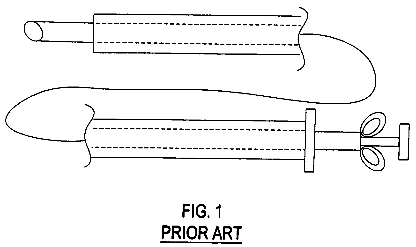 Flexible polymer needle catheter