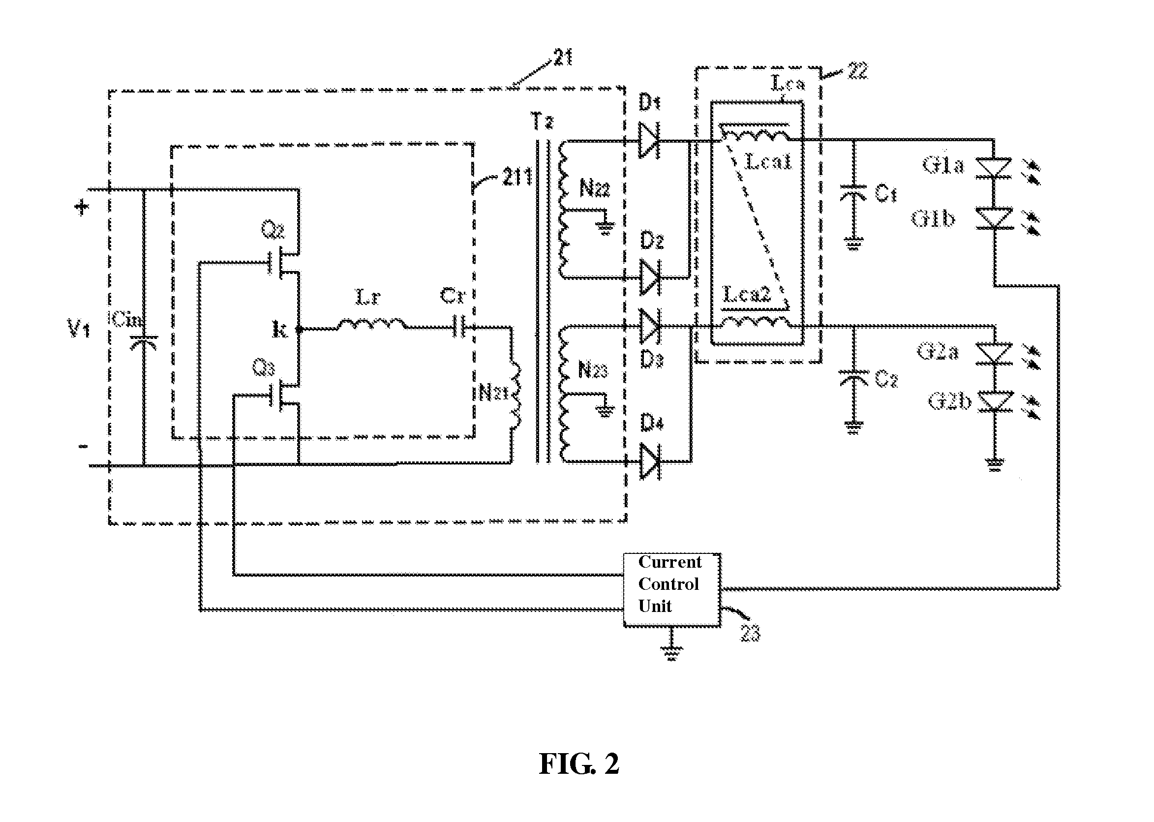 Multi-path constant current driving circuit