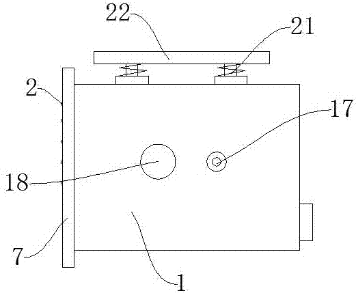 Temperature and humidity monitoring device for intelligent distribution box