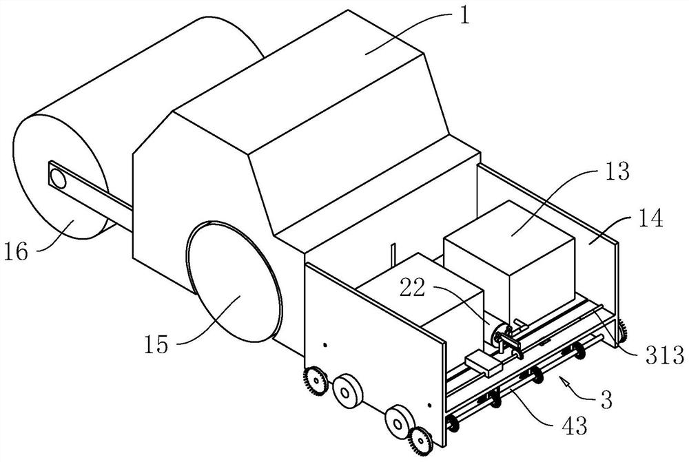 Construction method of asphalt concrete road