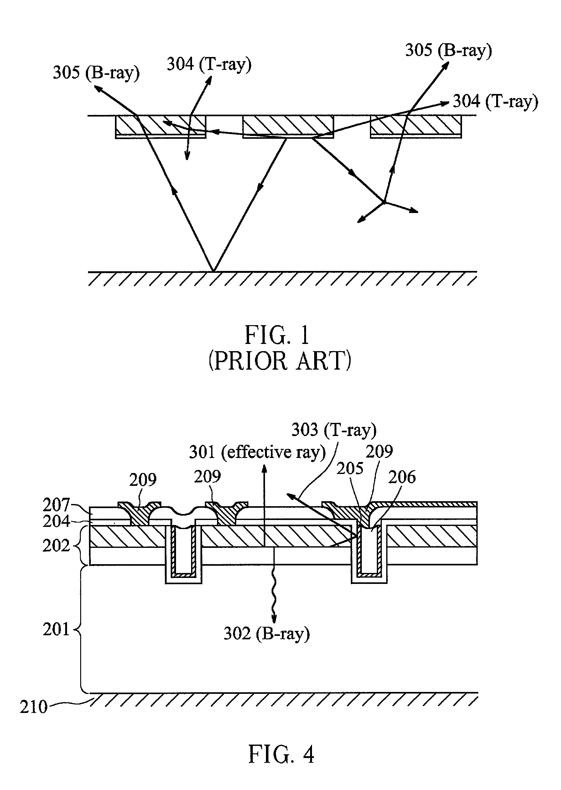 LED array with optical isolation structure and method of manufacturing the same