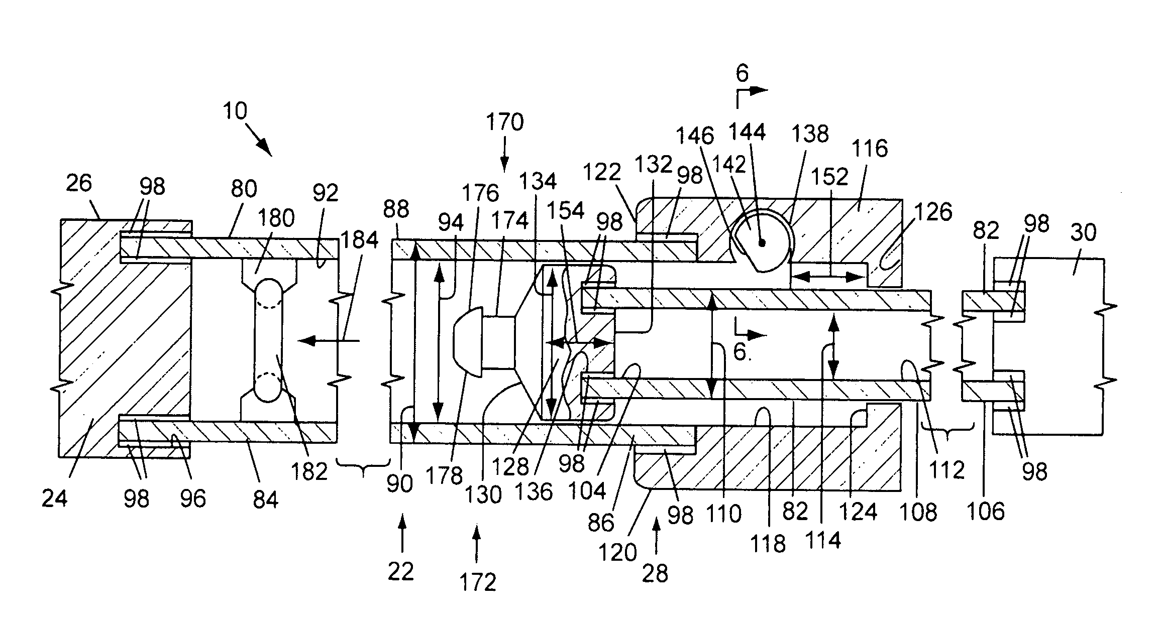 Light-weight tow bar for vehicles and leg lock therefor