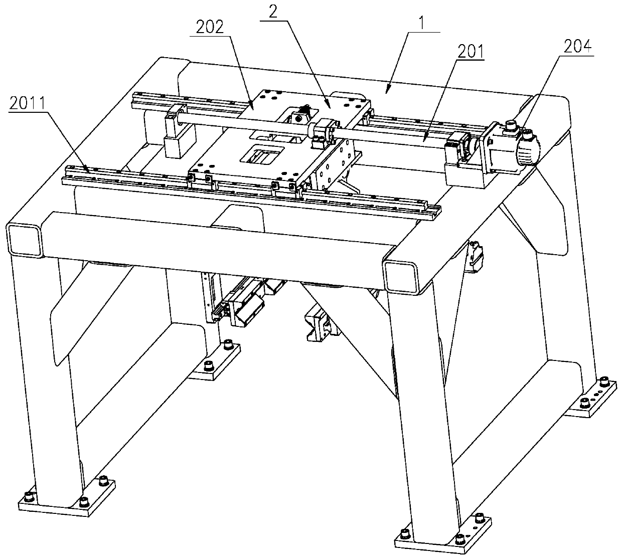 Manipulator device for square bar transferring