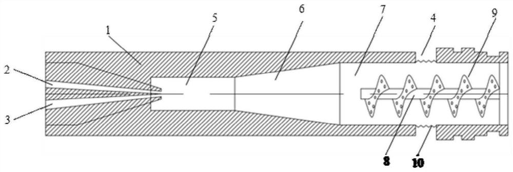 A foam drilling fluid generating device