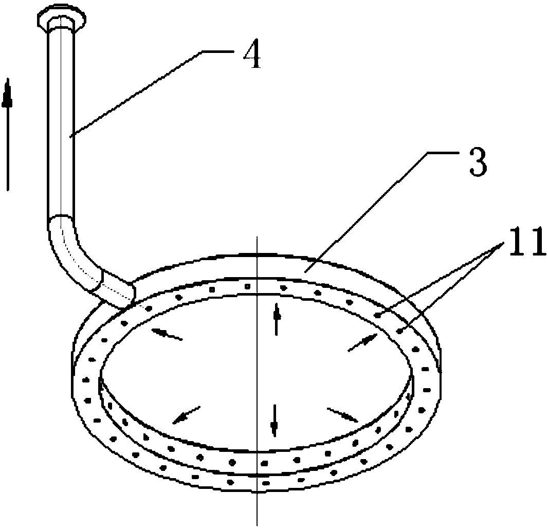 Powder-feeding head dust-collecting device for coaxial powder-feeding equipment