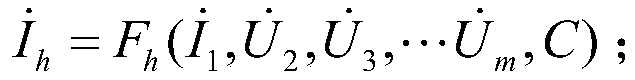 Harmonic source coupling parameter identification method adopting linear relation clustering