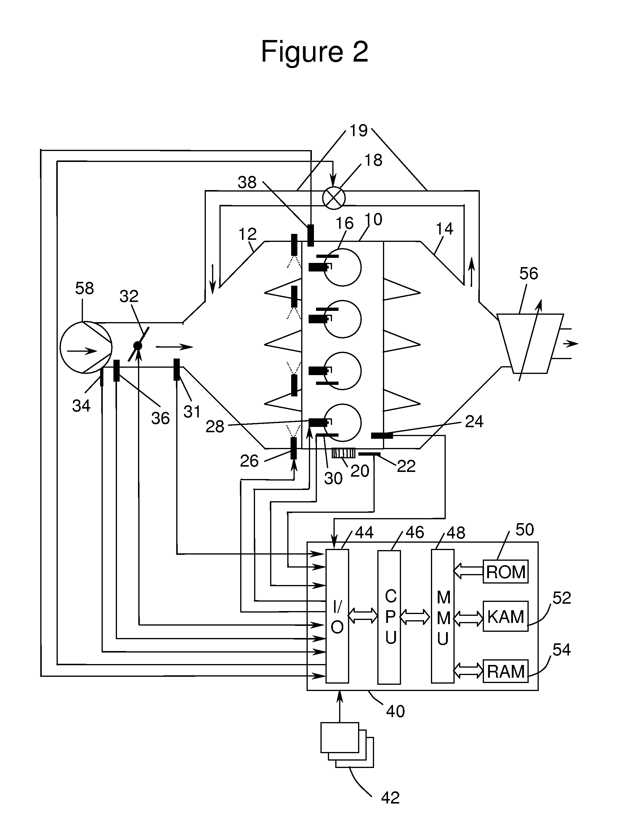 Combustion control based on a signal from an engine vibration sensor