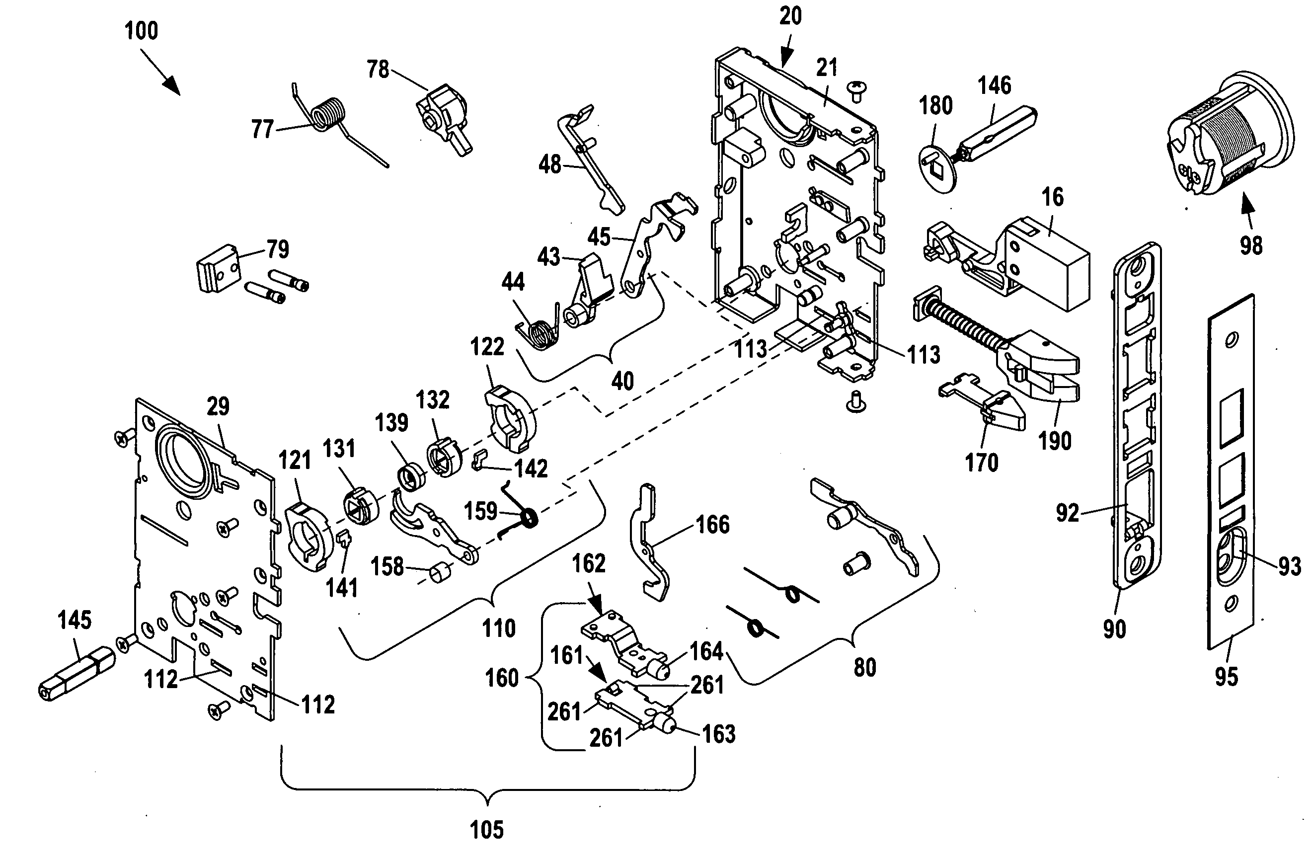 Mortise Lock Assembly