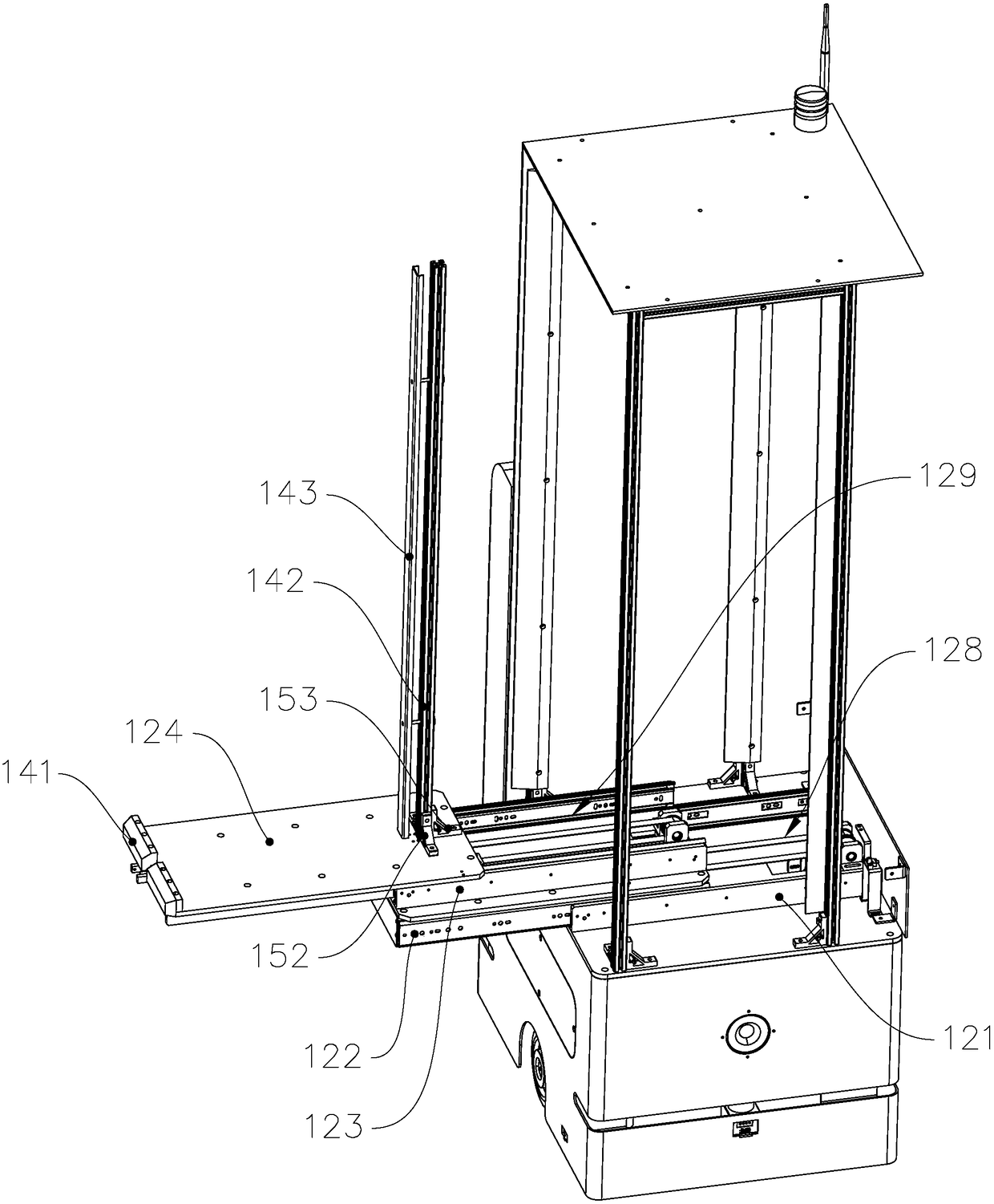 Material conveying system and material conveying method