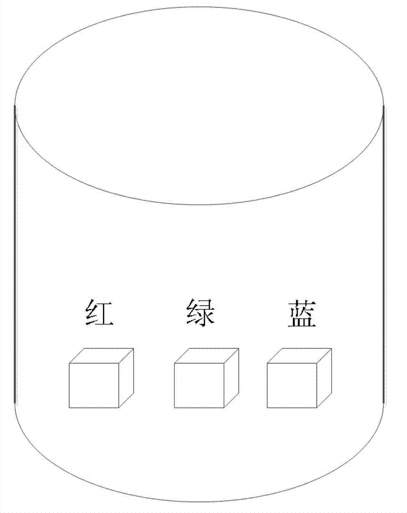 Integrated LED (light emitting diode) display unit panel with large viewing angle