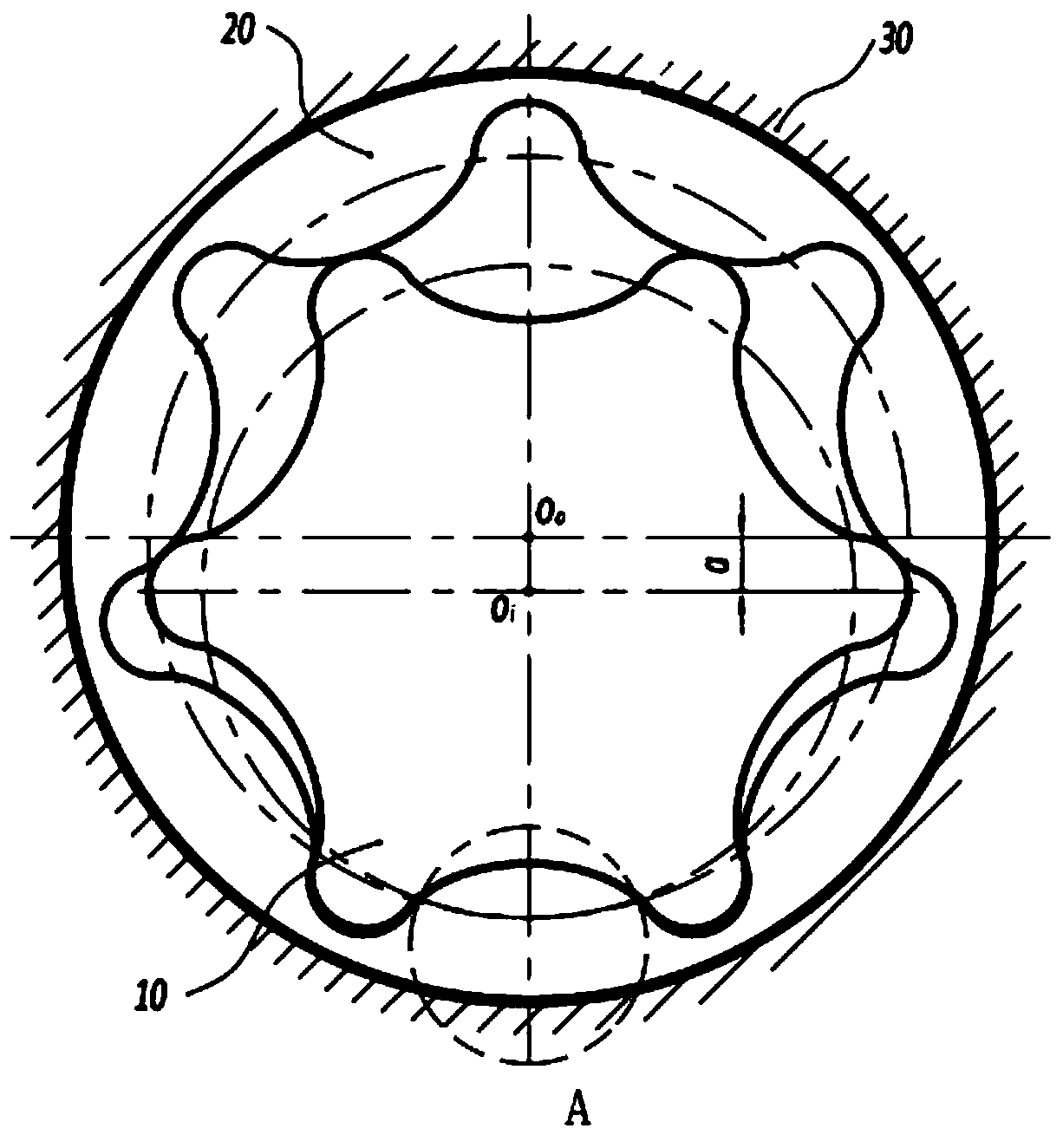 An oil pump rotor assembly