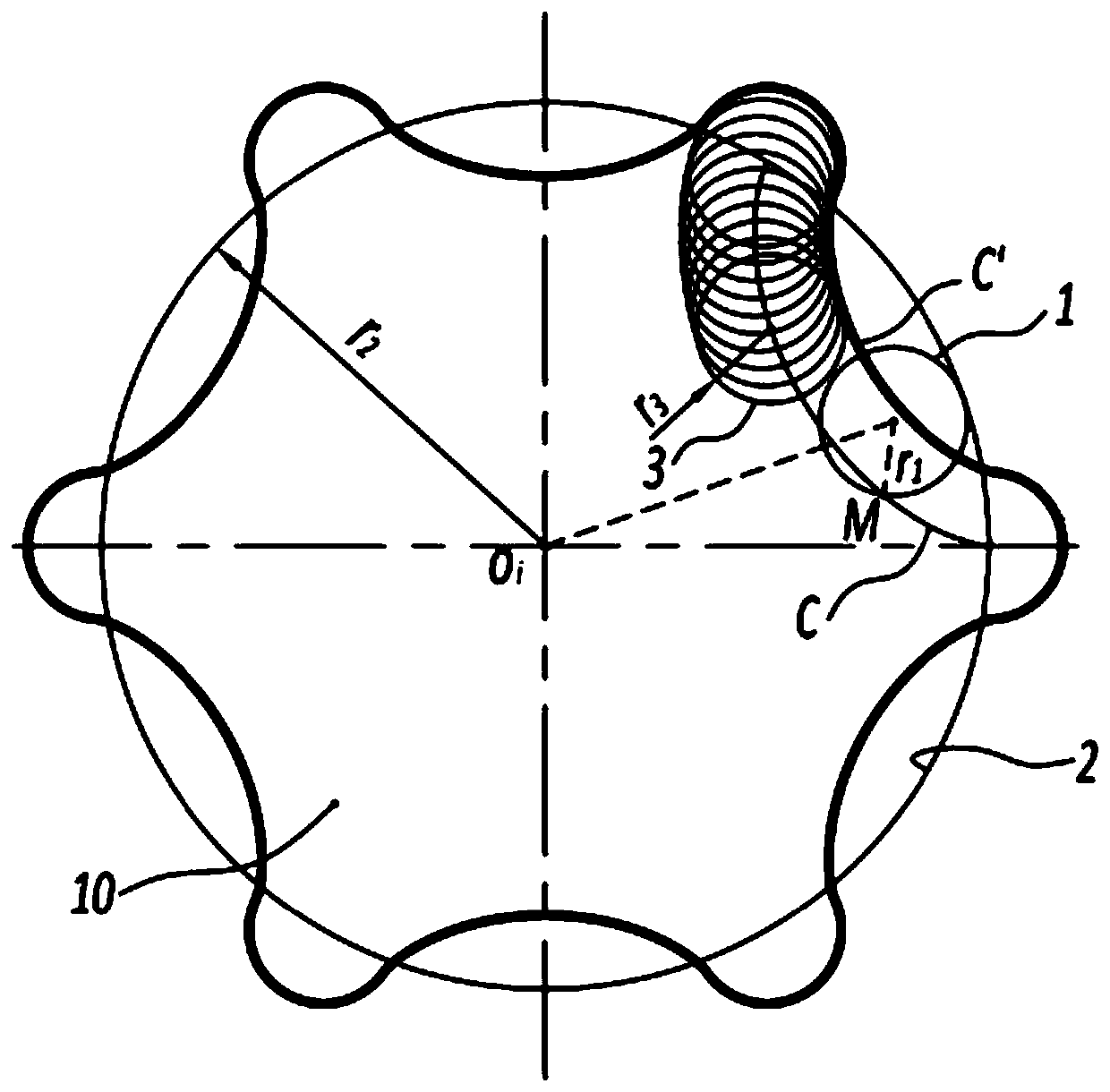 An oil pump rotor assembly