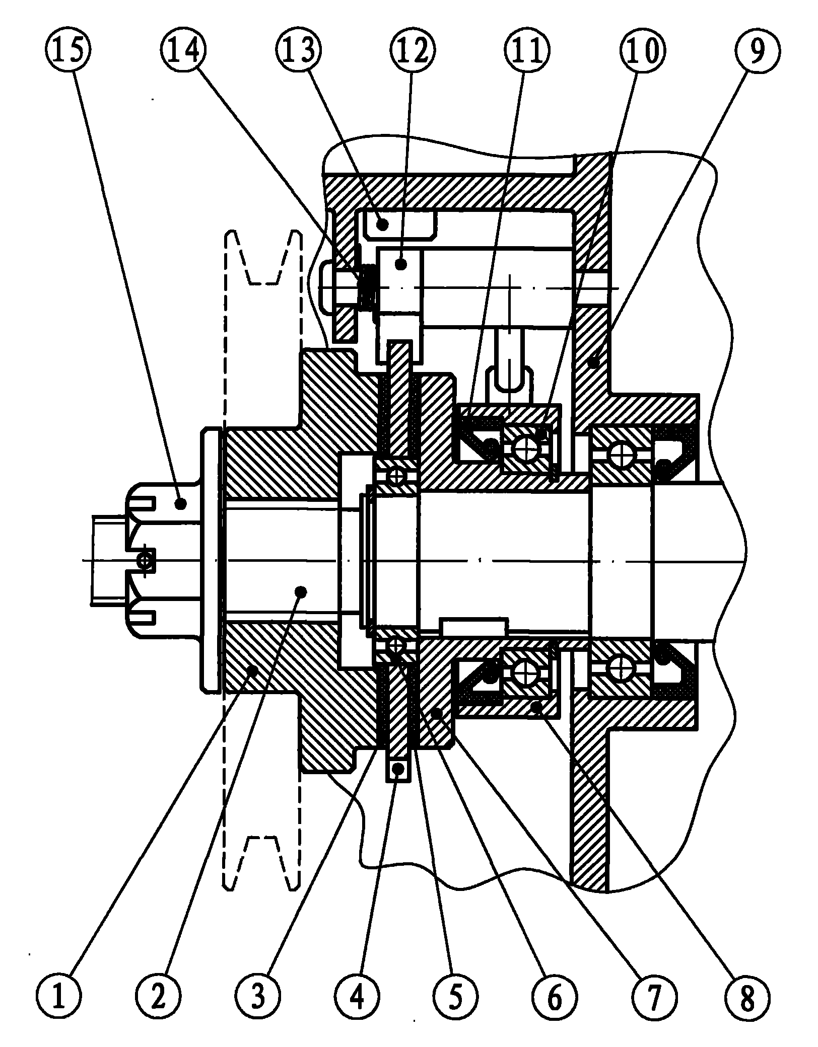 Spiral load brake