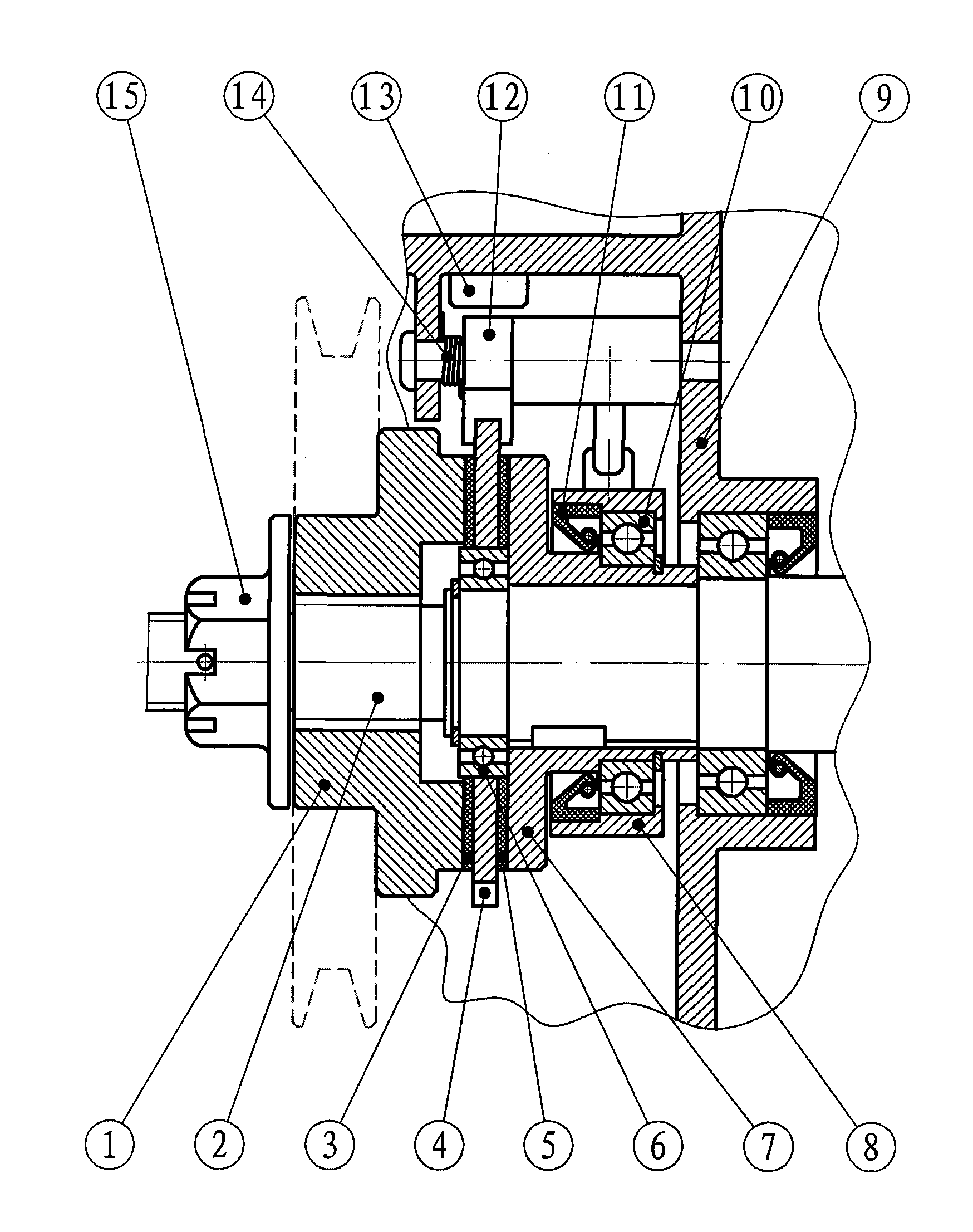 Spiral load brake