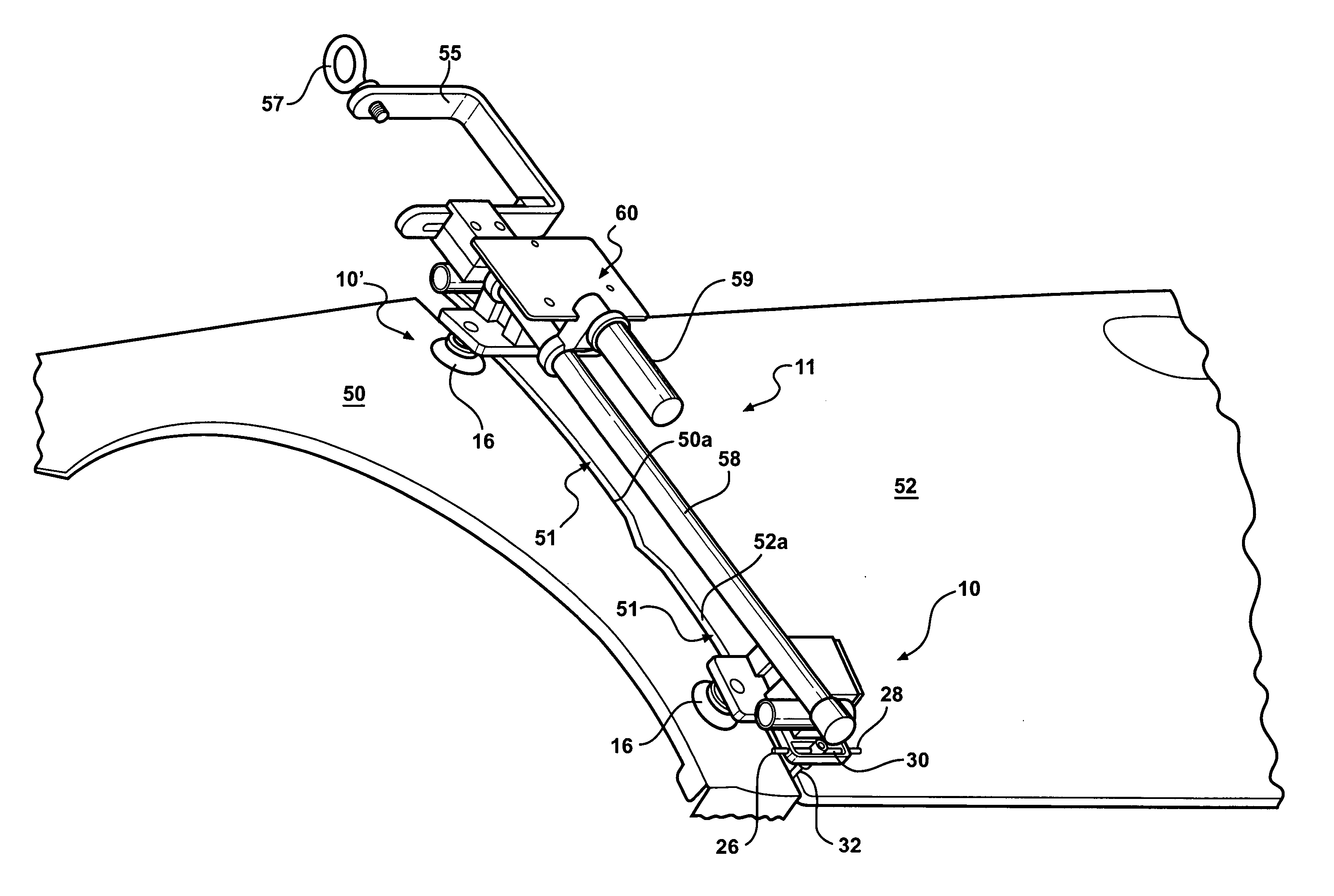 Gap setting tool and method of operating same