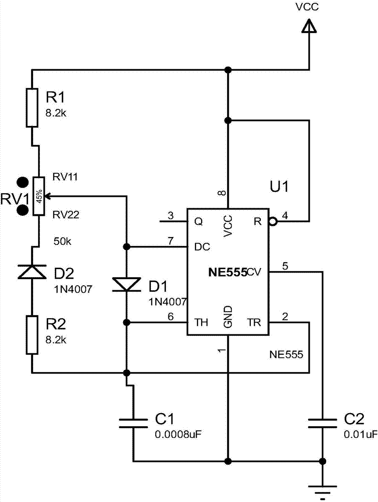 Inductive non-metallic ultrasonic emitting system