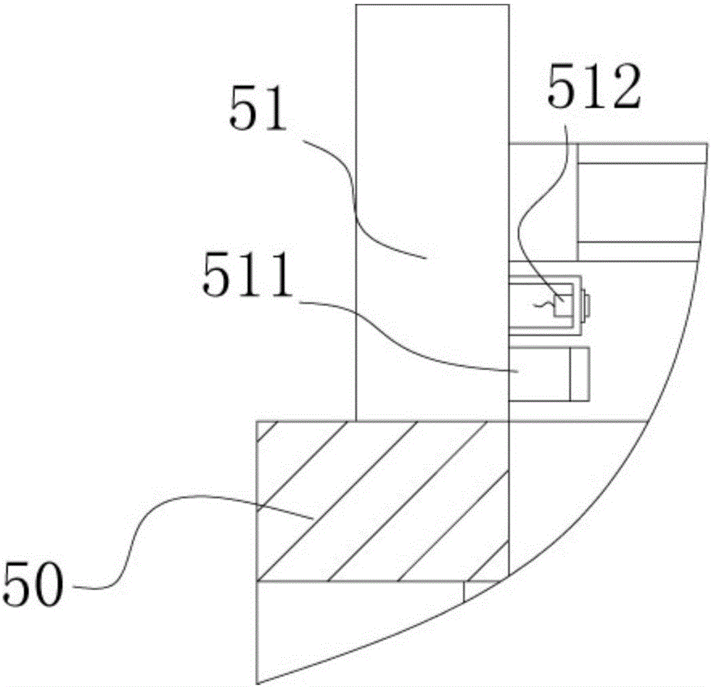 Grabbing device of metal waste block conveying mechanism