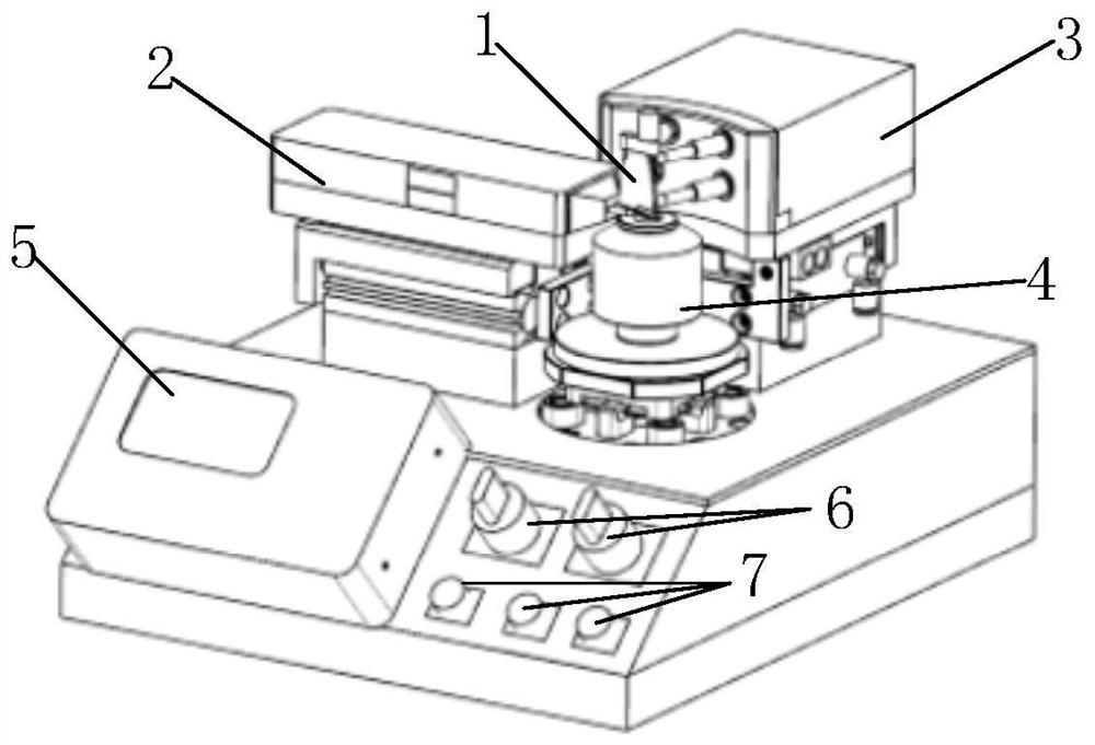 Offline positioning and reference correcting device for blade with journal