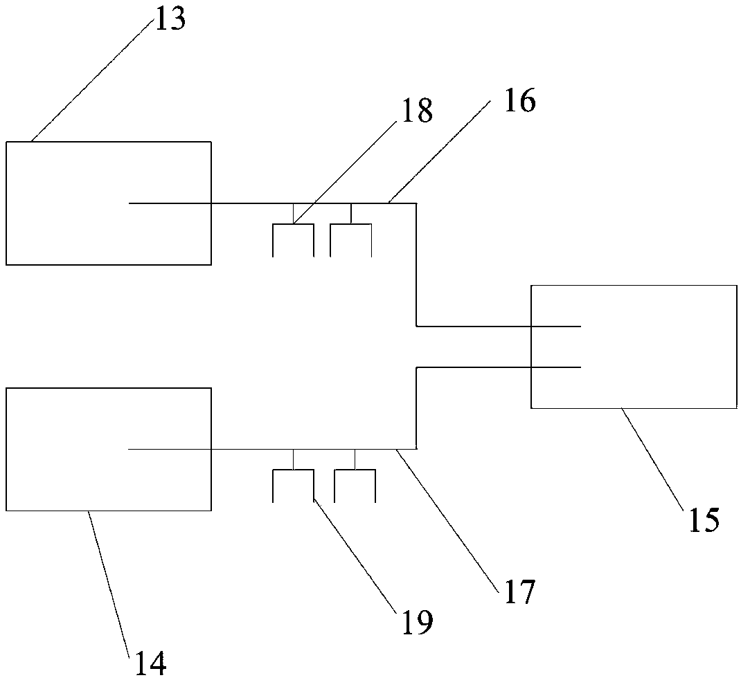 Catenary cantilever machining device