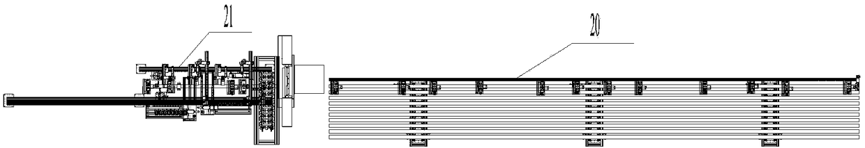 Catenary cantilever machining device