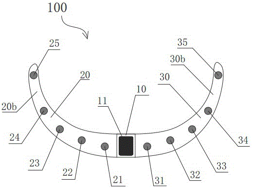 Health monitoring belt used on bra and health-monitoring bra