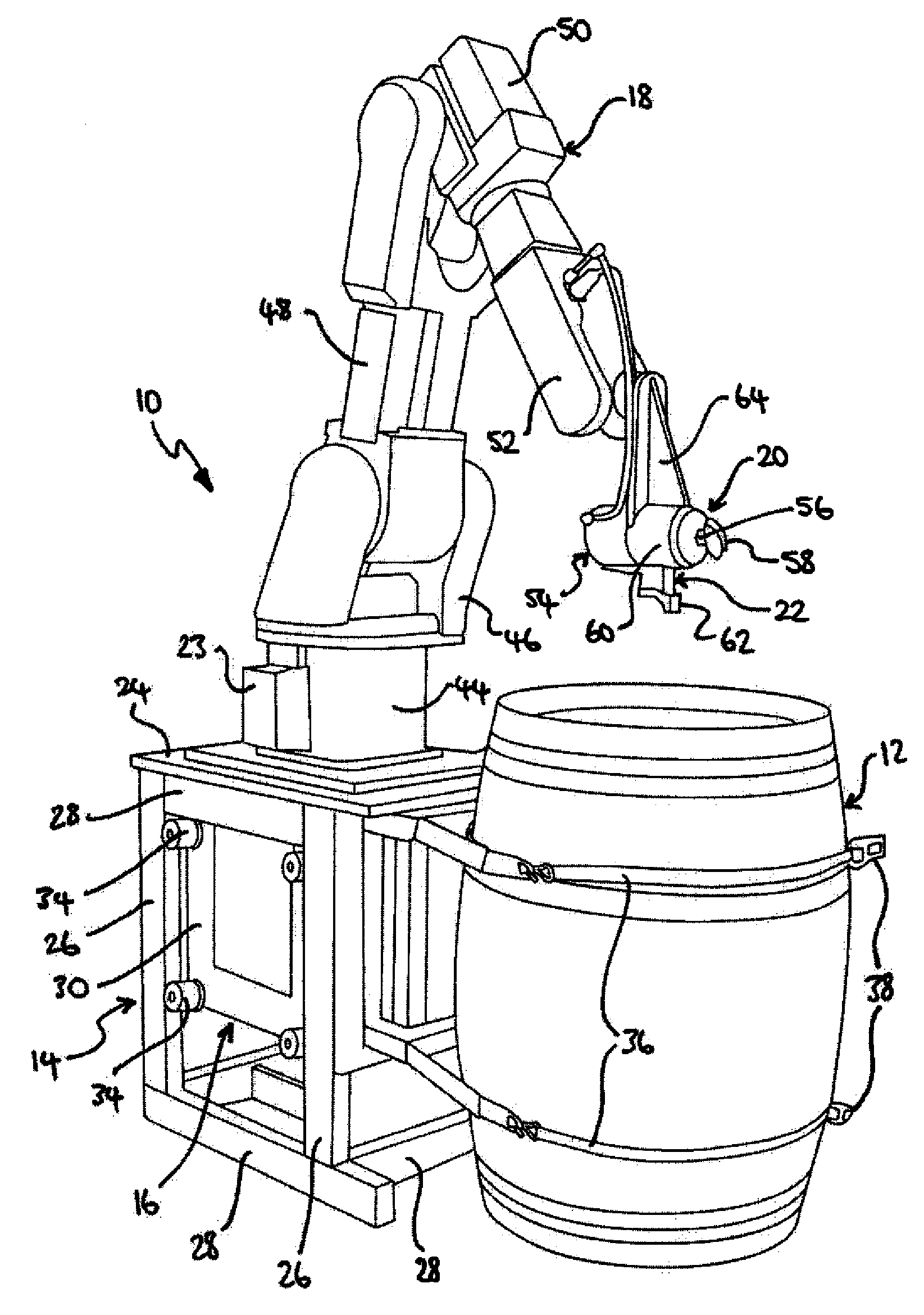 Apparatus and method for shaving the inside of barrels