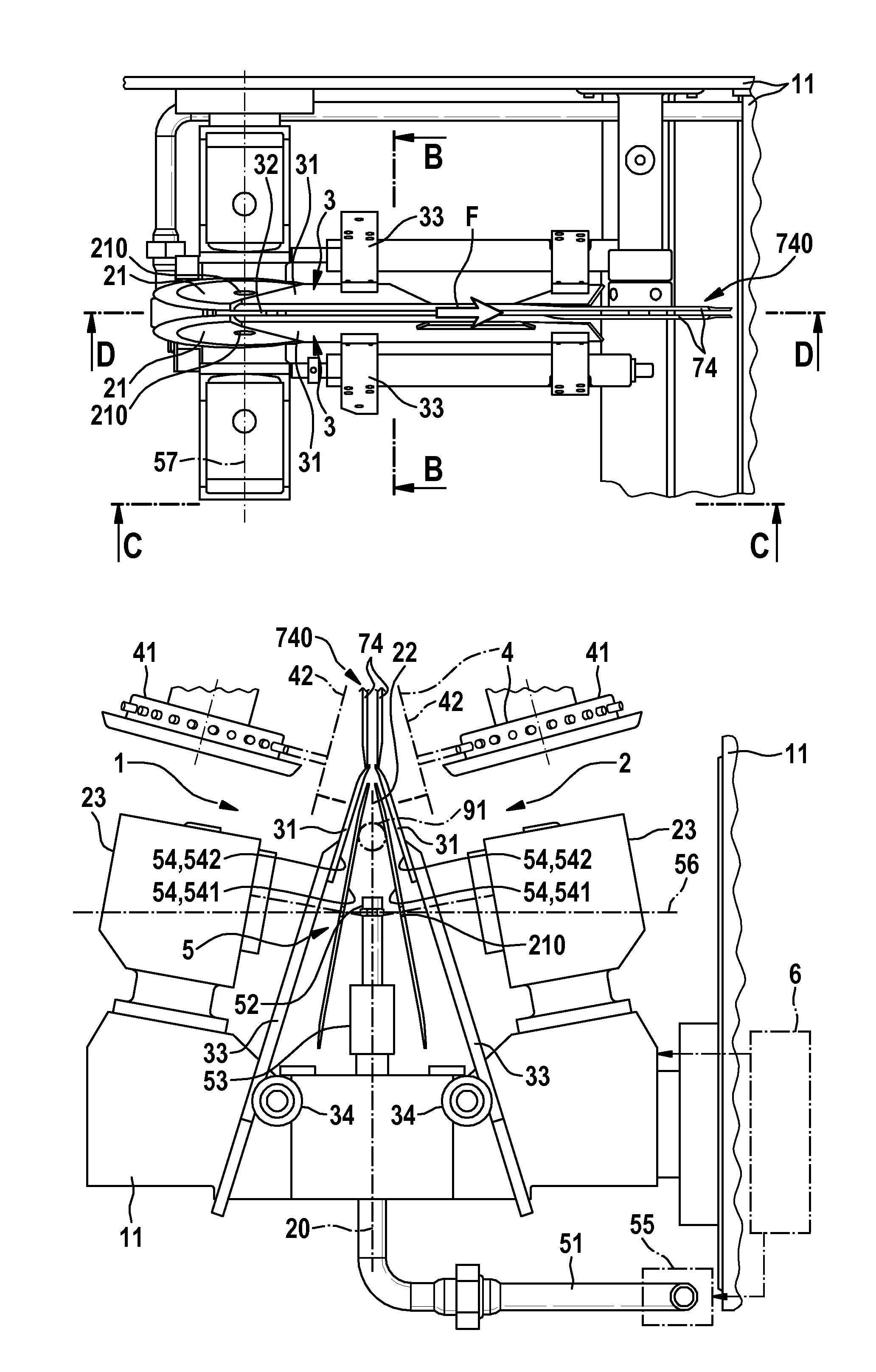 Method for removing blood released during filleting from the backbone of fish, and device for removing such blood