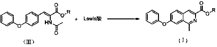 Roxadustat key intermediate and synthetic method thereof