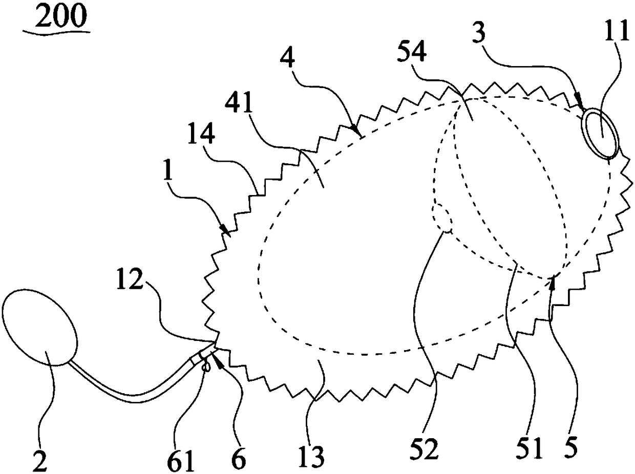 Negative-pressure colostomy bag