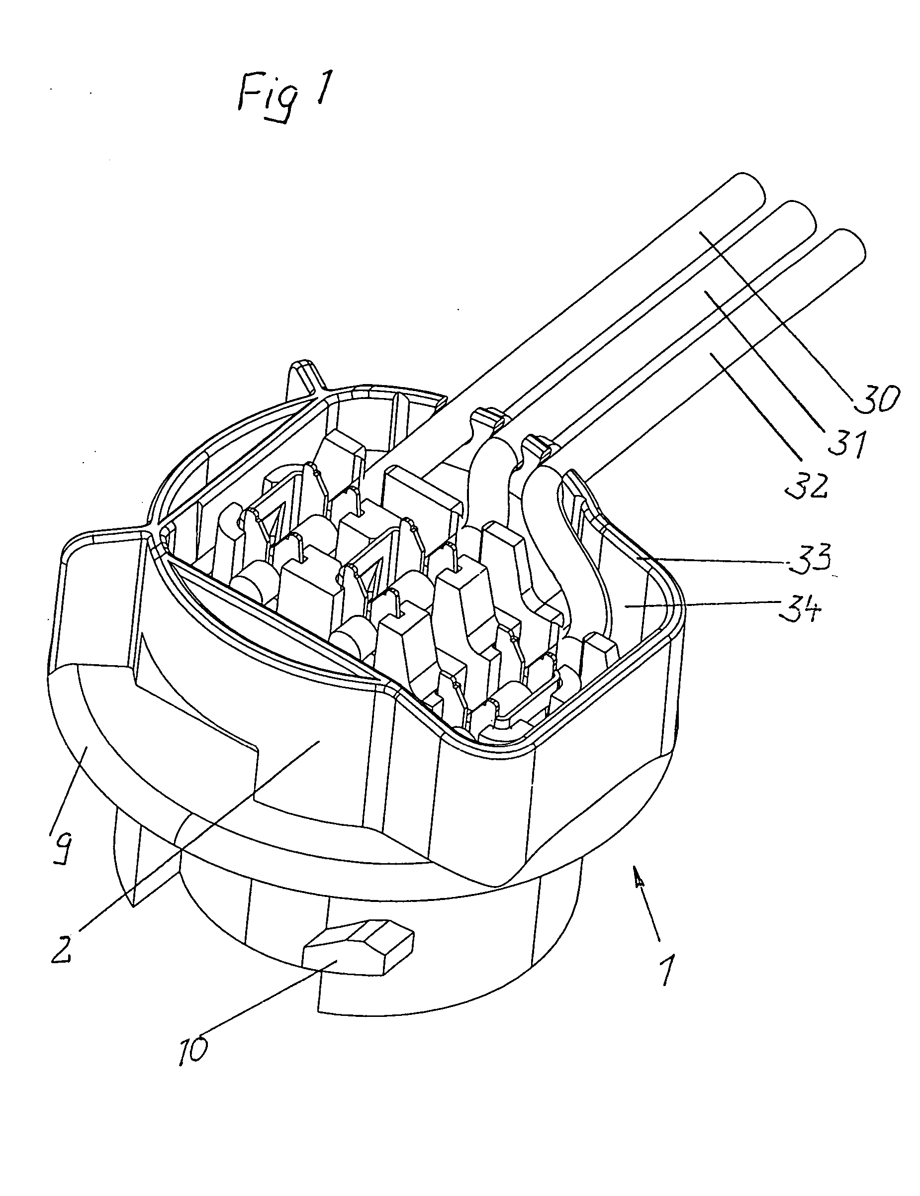 Light bulb socket for motor vehicle lamps