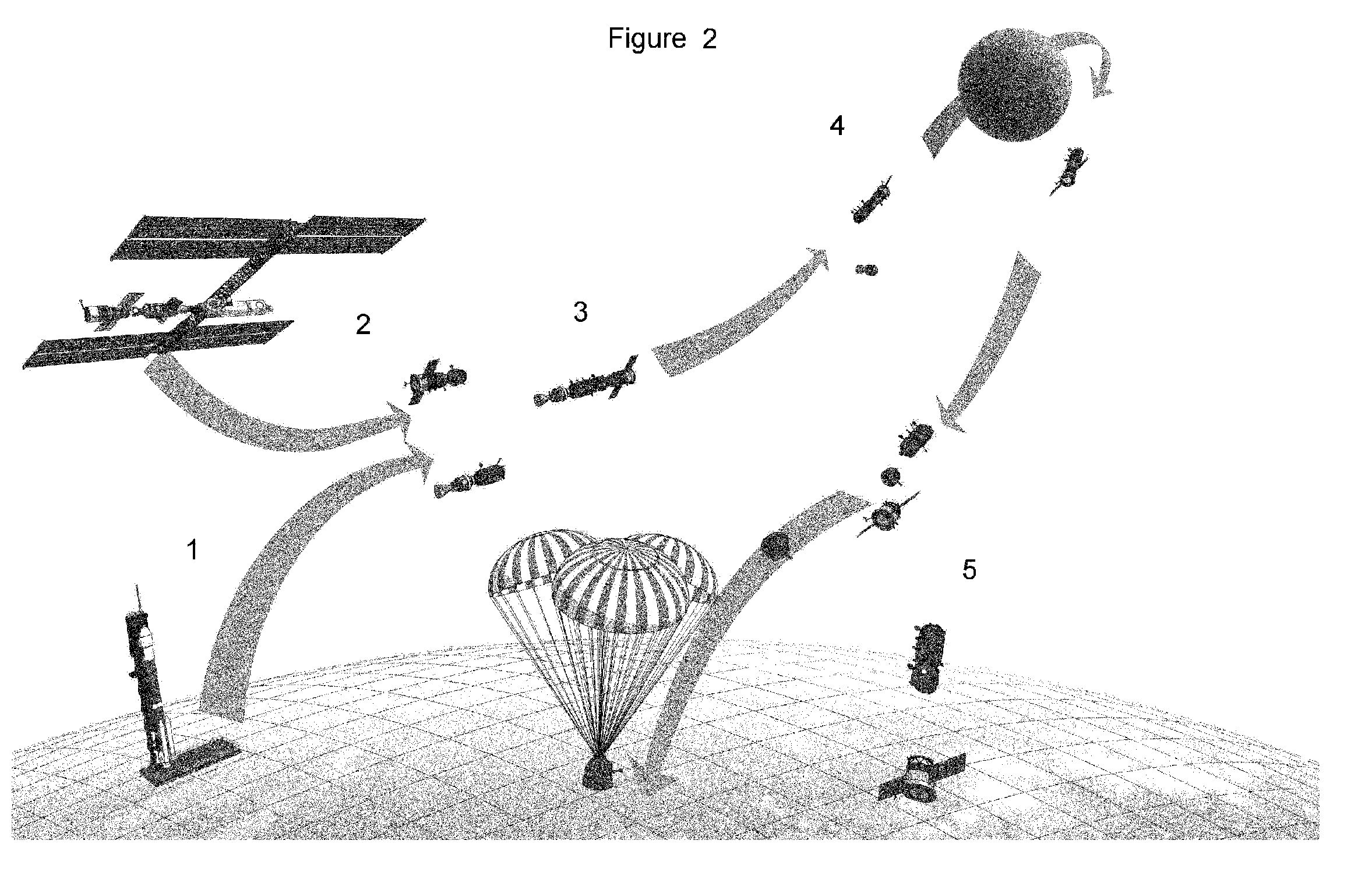 Method and apparatus for utilizing a lifeboat for a space station in earth orbit to serve as a lunar spacecraft