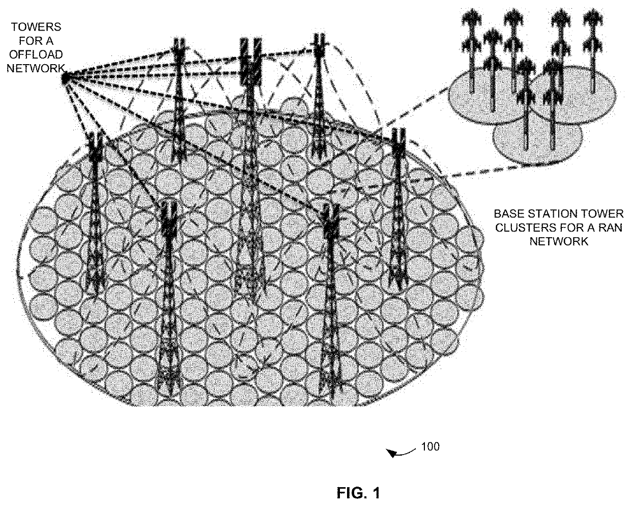 System and method for offloading data and video traffic to a supplemental downlink overlay network