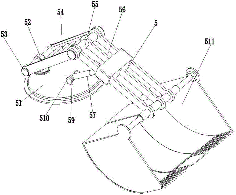 Manipulator for intelligent road drainage ditch cleaning robot