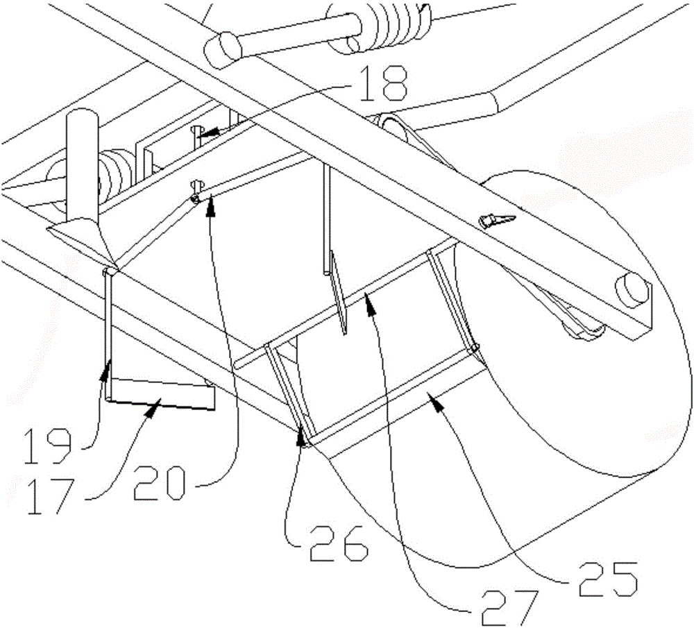 Seeder capable of automatically removing soil