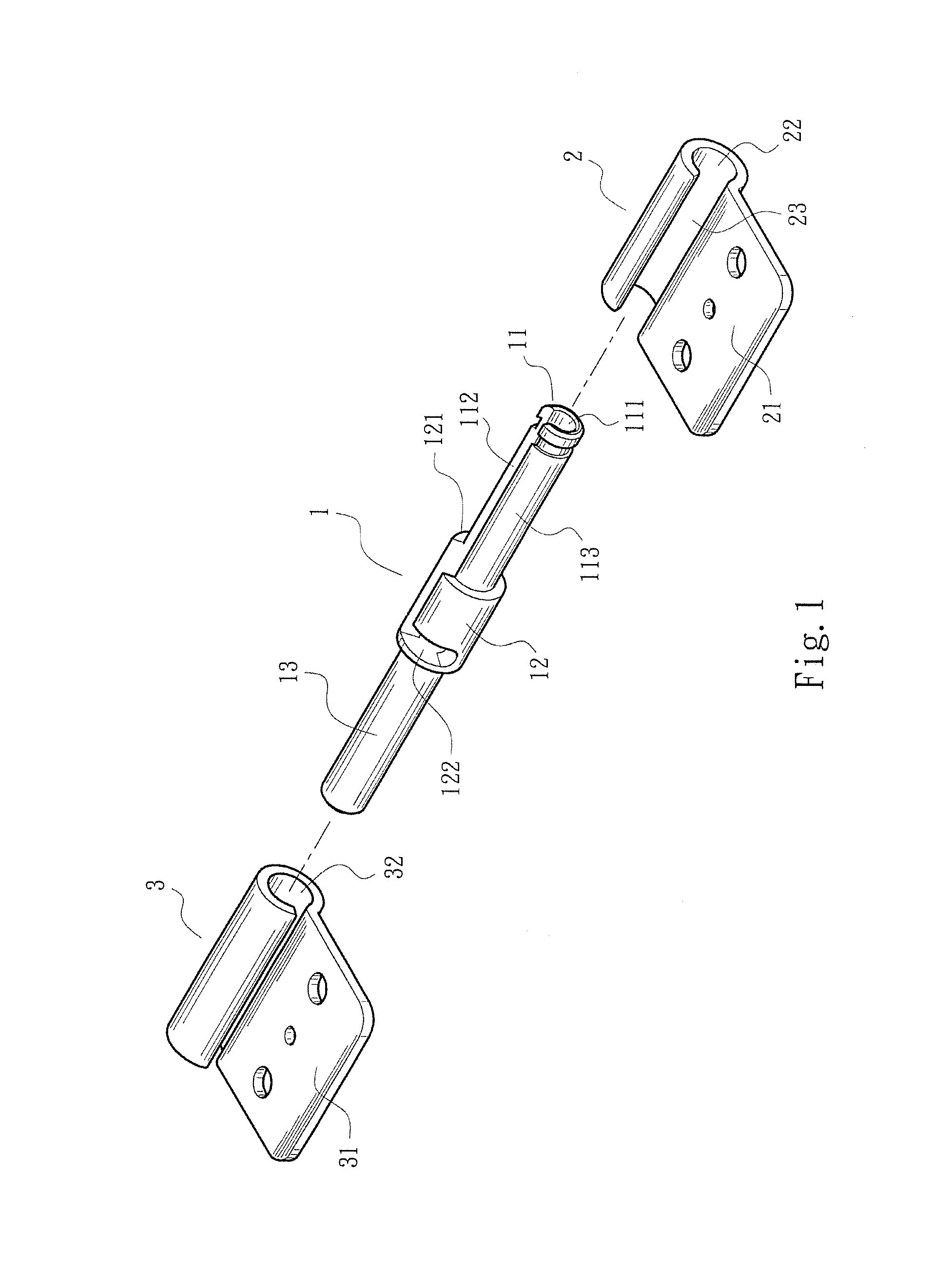 Rotary shaft wire passage structure