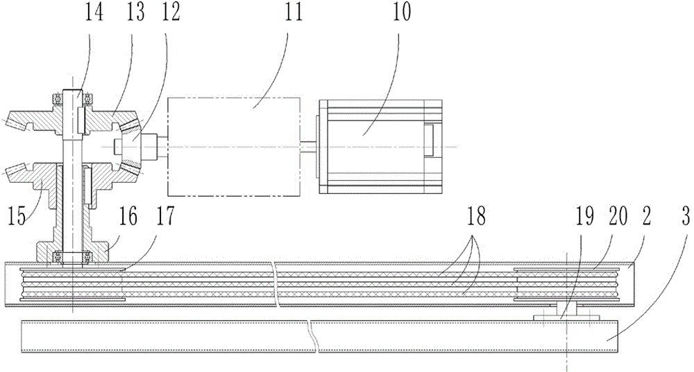 Auto-lift airing machine with double power crank arms