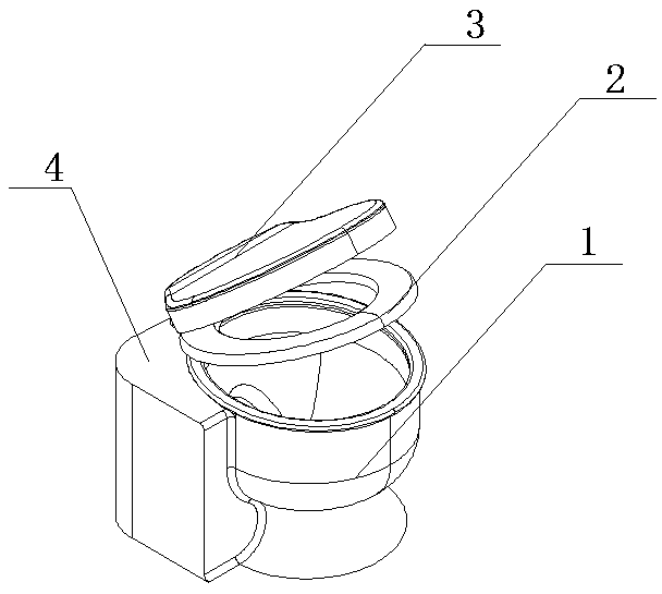 Intelligent full-automatic closestool