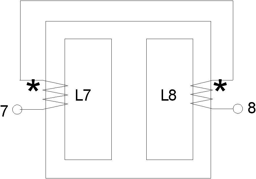 Continuously controllable transformer