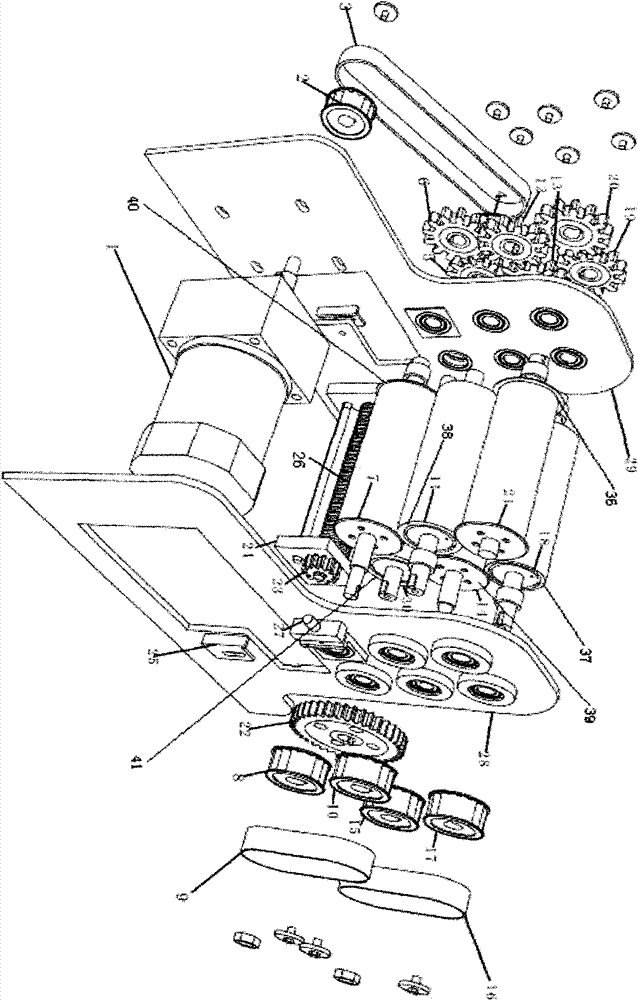 Method for processing soft-surface noodles and noodle processing machine