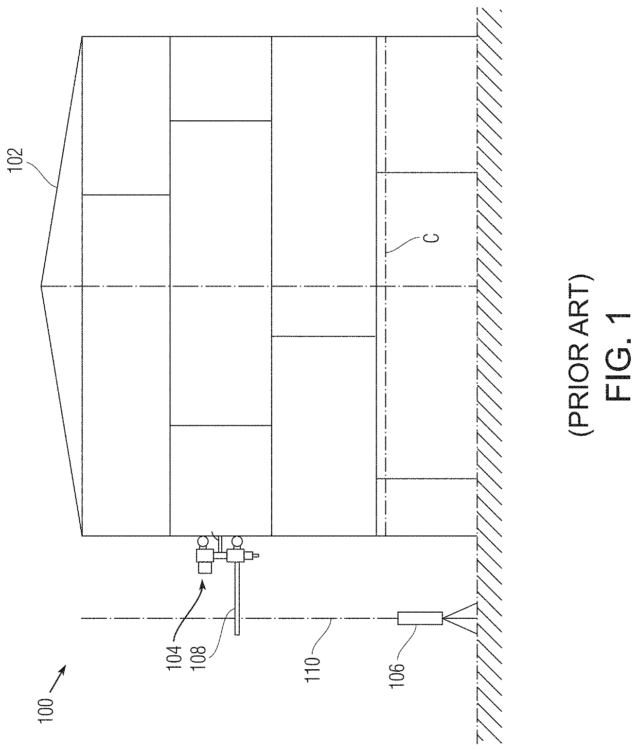 Sensor device for distance offset measurements