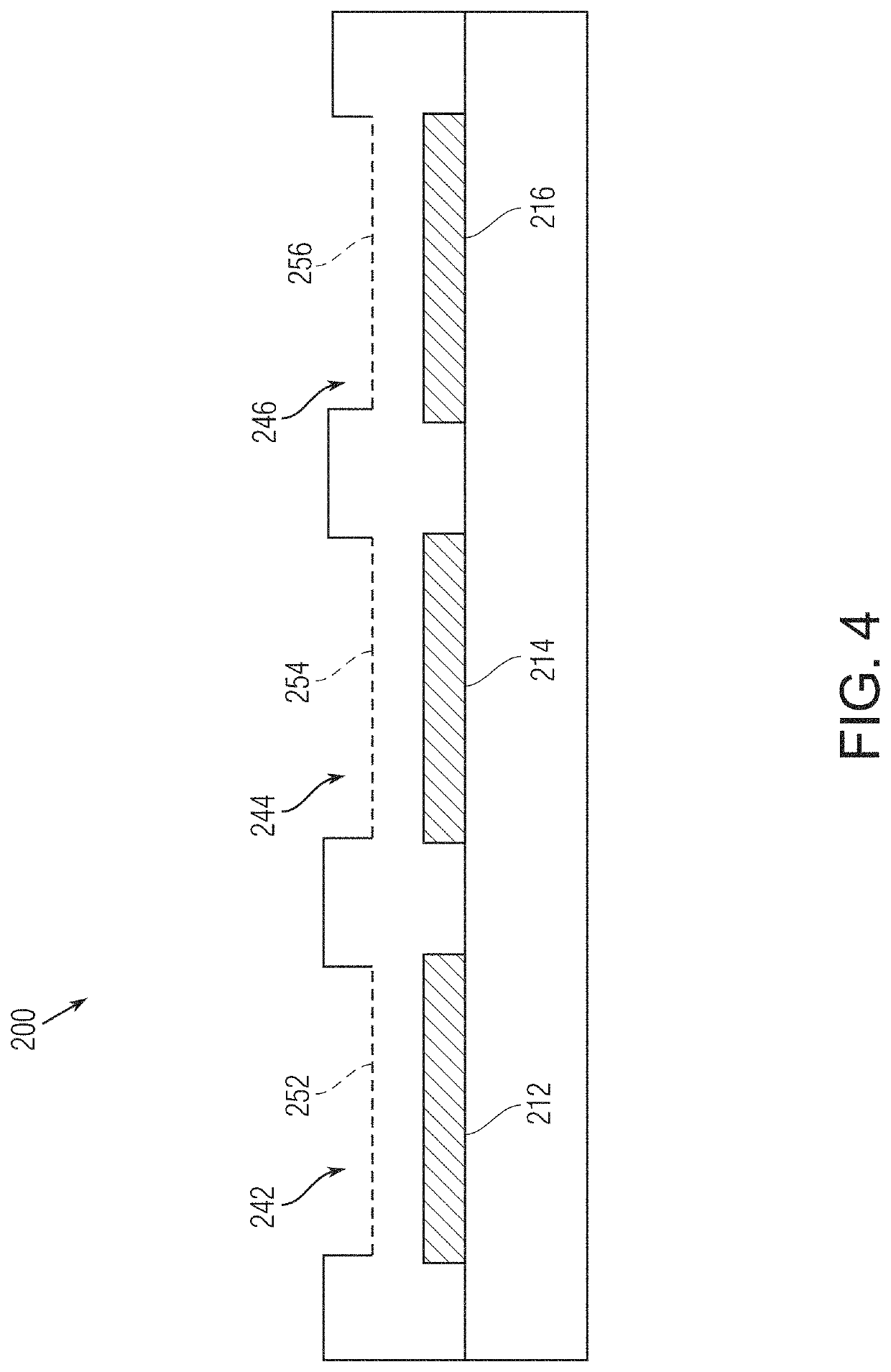 Sensor device for distance offset measurements