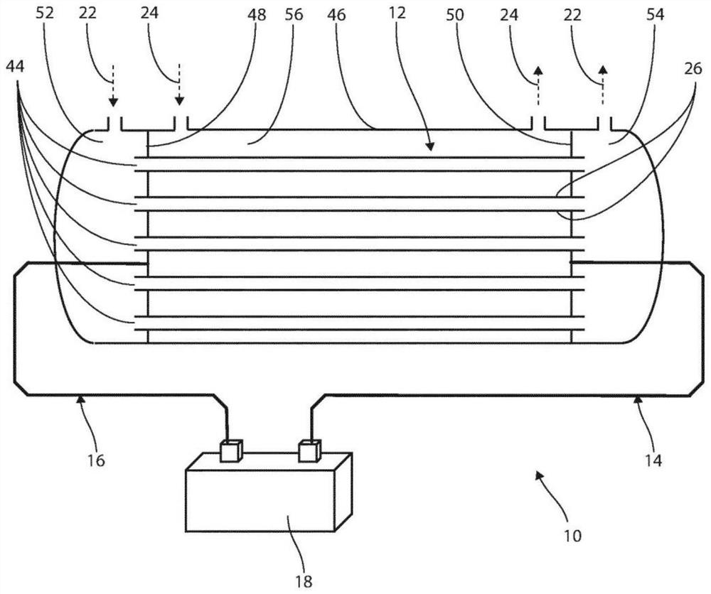 Preventing microbial growth in heat exchangers