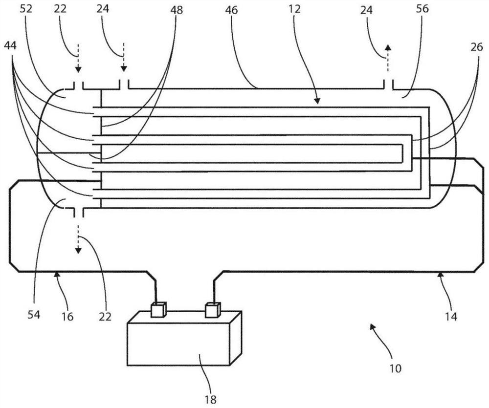 Preventing microbial growth in heat exchangers