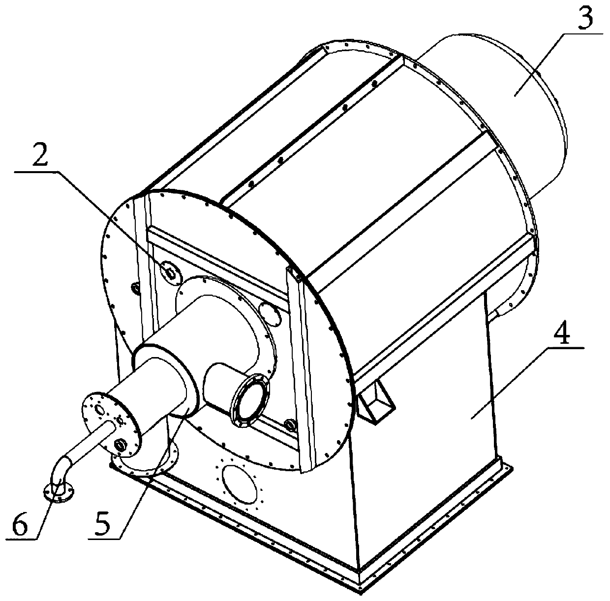 Multi-grade air combustion-supporting ultra-low-nitrogen combustor