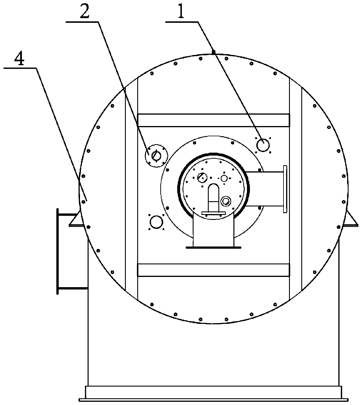 Multi-grade air combustion-supporting ultra-low-nitrogen combustor