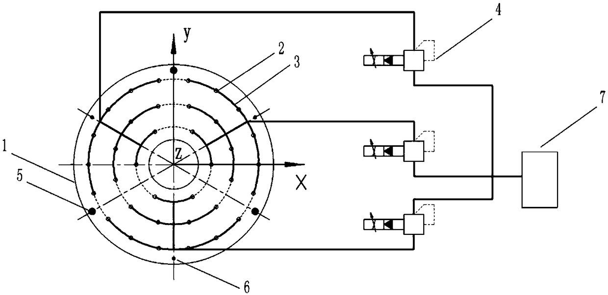 Semi-active mirror support and positioning system