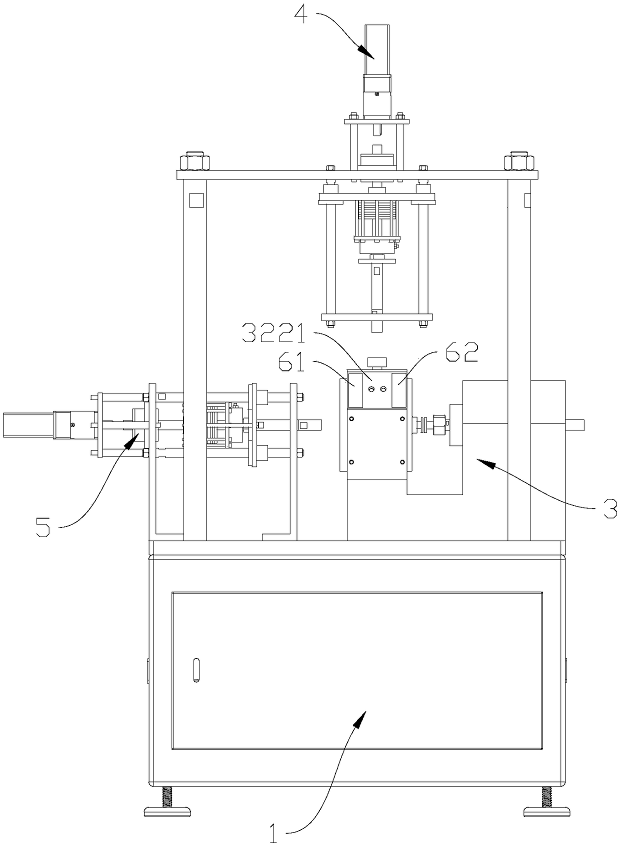 High-speed bearing performance testing machine