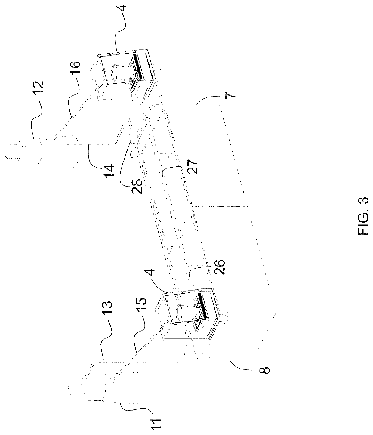 Device for the delivery of products processed from fresh fruits and/or vegetables