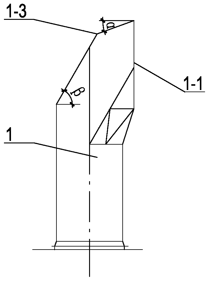 Efficient low-resistance cyclone and working method